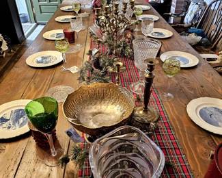 Serving pieces for the holidays. Too many to mention.