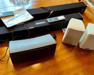 Vizio soundbars and speakers