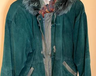 Women's suede Marvin Richards coat