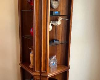 Thomasville corner shelves (matches armoire)