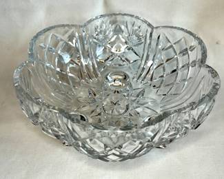 Lead crystal bowl