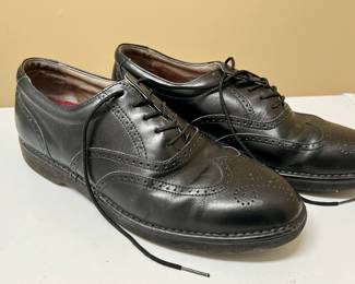 DresSport by Rockport black wingtips