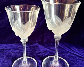 JG Durand stemware