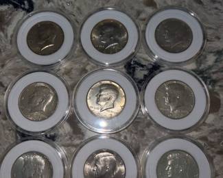 Kennedy Halves 1965 to 1970