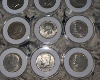 Kennedy Halves 1965 to 1970