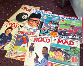 Vintage Mad Magazines
