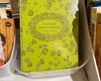 Numerous Song Books and Sheet Music