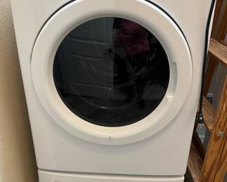 Frigidaire Front Loading Washer on Storage Pedestal                                         **Pre-Sale Available** Prices will be posted soon