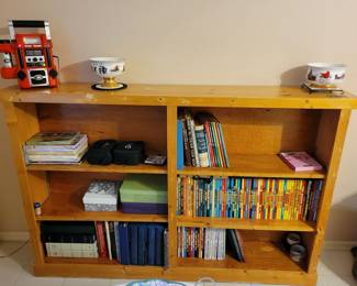 Large solid wood bookcase