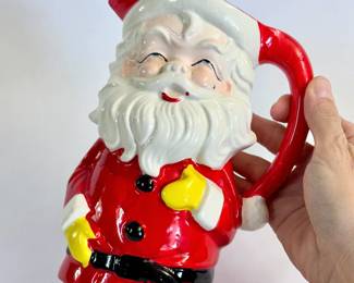 Vintage Christmas Santa Mugs