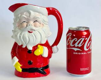 Vintage Christmas Santa Mugs