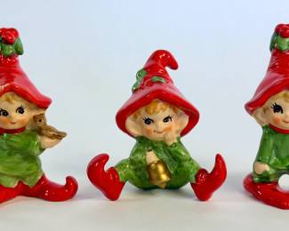 Vintage Christmas elf
