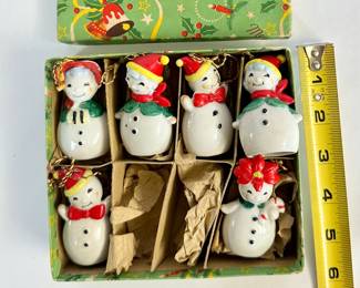Vintage Christmas Snowmen