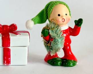Vintage Christmas Santa Mugs