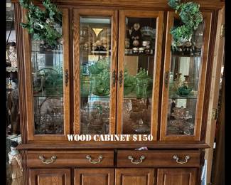 wood chine cabinet