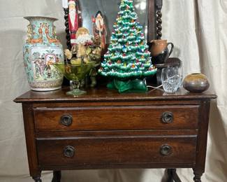 Antique Barley Twist Dresser 