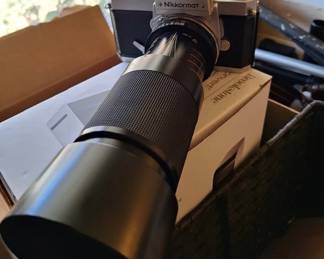 Vintage Nikon camera