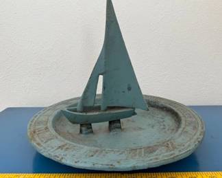 Cast iron sundial
