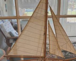 Model sailboat