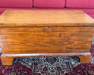 Vintage pine chest