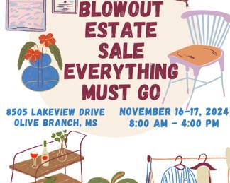 Fireplace

China Cabinet

Dining Table

Accent Chairs

Flower Vases

Artwork

Dining Chairs

Lamps

Kitchen Table

Kitchenware

Christmas Decor

Dresser

China

Small Tables

Small China Cabinet

Full Size Bed & Mattress

AND MORE