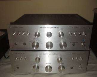 MARANTZ STEREO EQUIPMENT
Model 1060 console stereo amplifier
Model 1030 console stereo amplifier