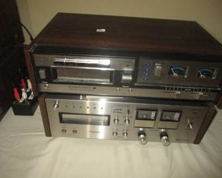 Readers digest stereo eight track tape recorder and Centrex by Pioneer Dolby system
