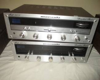 MARANTZ STEREO EQUIPMENt
Model 2216 stereophonic receiver
Model 2215B stereophonic receiver