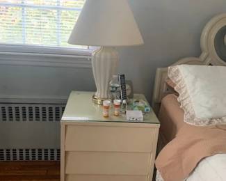 pair mid-century-modern night tables