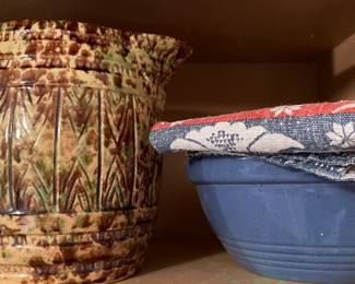 Sponge ware and Crock ware