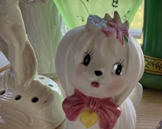 HUGE assortment of vintage and antique pottery