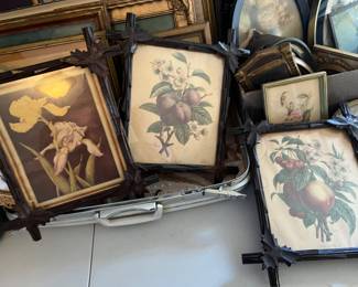Vintage frames and pictures