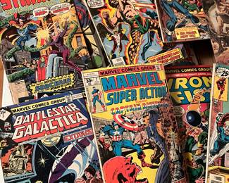 Vintage Comic Books variety of genres