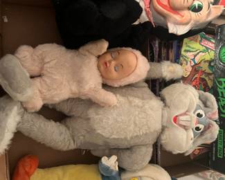 Vintage Rubber Face plush