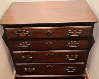 A petite Pennsylvania house chest. 