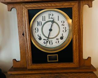 Antique Ingraham 8 Day Clock. 