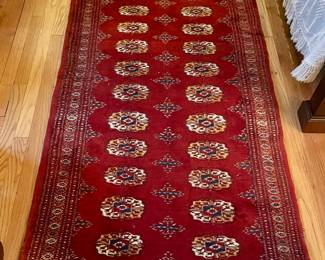 Fine antique wool runner. 