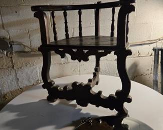18th Century Italian Walnut Armchair