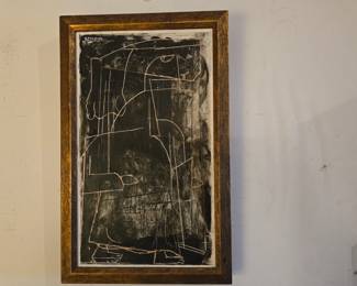 Hilda Altschule Mixed Media pAbstract