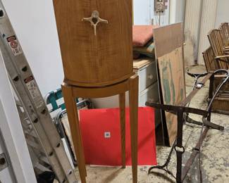 American Studio Craft Movement Architectural Post Modern Cabinet
Circa 1990