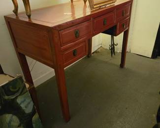 Antique Chinese Lacquered Console Table - Circa 1900 - 1920