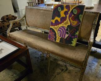 18th Century Painted Venetian Settee