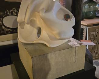 Biomophic Plaster Sculpture - Style of Jean Arp Circa - 1960's