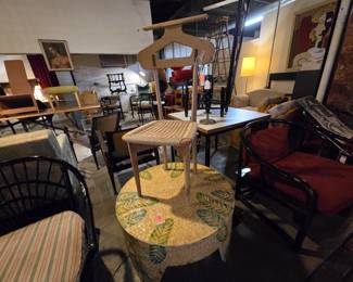 Campaign Style Folding Chair 