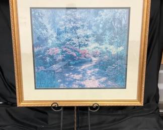 Cobblestone Walk With Stand