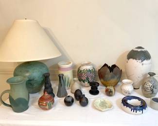 Ecelectic Pottery Pieces 