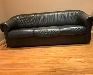 Black Sofa, Leather