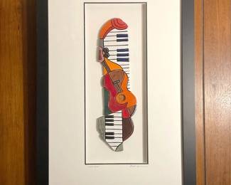 Elliott Hubbard Framed Ceramic