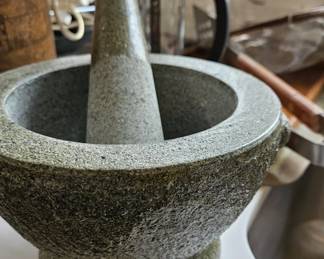 Mortar and pestle