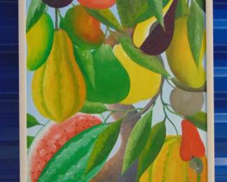 Lot 112 Hattian Fine Art Painting, by F. Peirre, approx. 12x20"